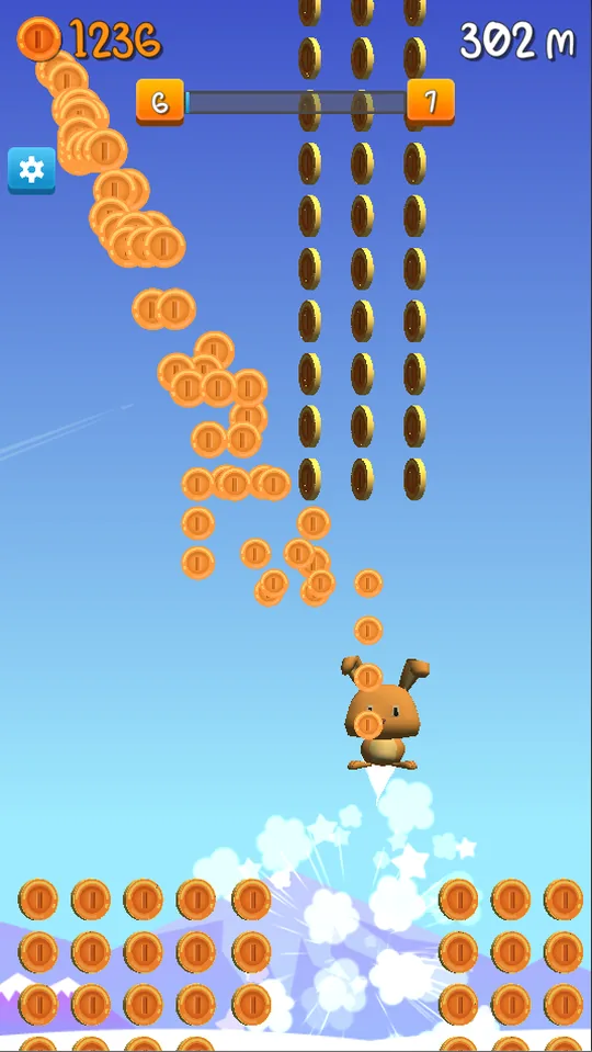 Bunny Gold Rush gameplay screenshot