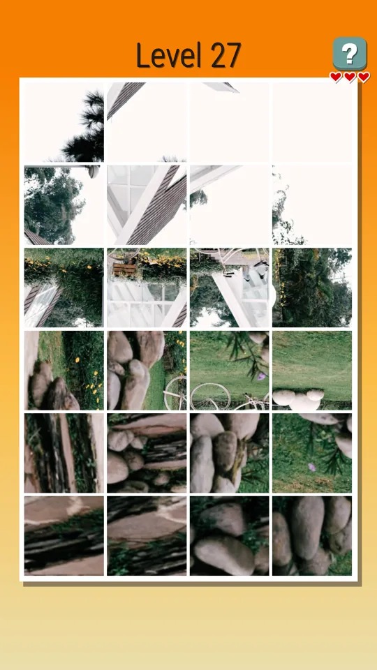 Photo Rotate Puzzle gameplay screenshot